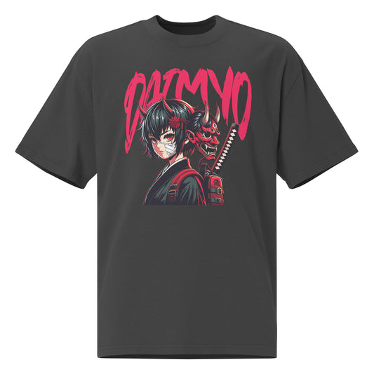 Anime Girlfriend Oversized Faded T-Shirt